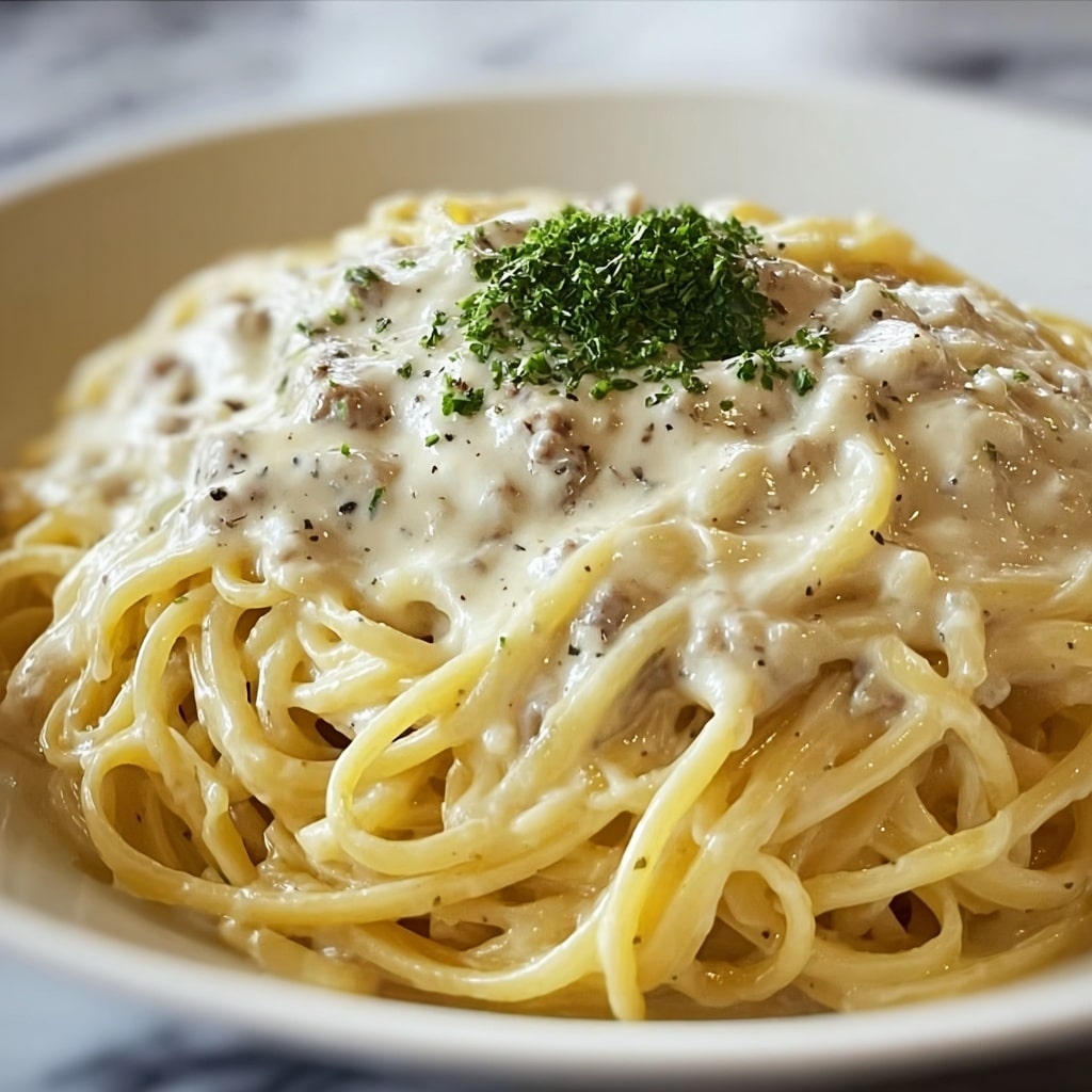 Creamy Homemade Alfredo Sauce Recipe - Recipe Image