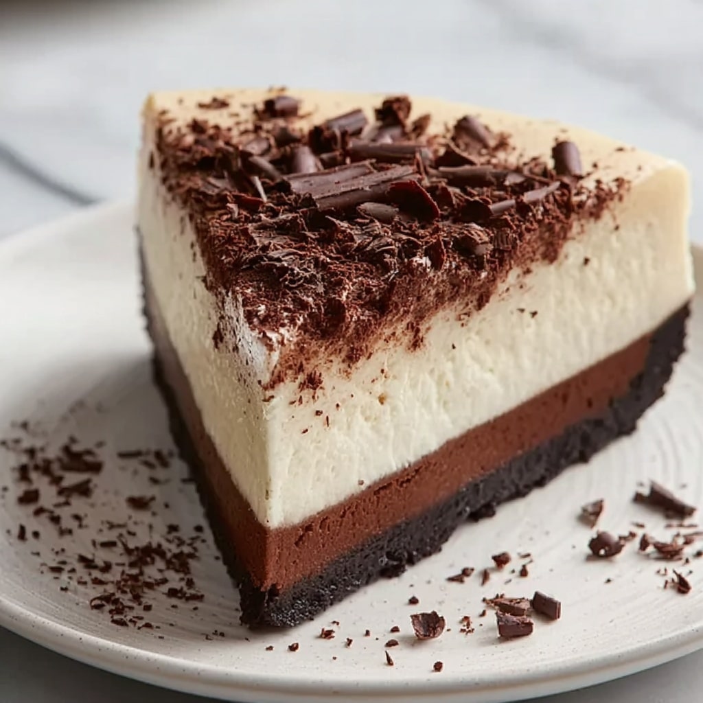 Brownie Bottom Cheesecake Recipe - Recipe Image