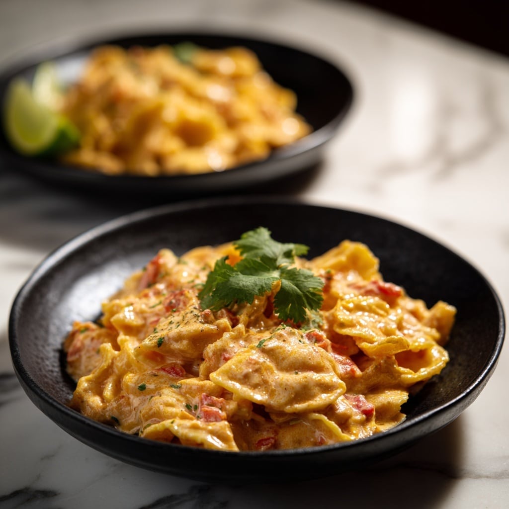 Crockpot Chicken Enchilada Pasta Recipe - Recipe Image