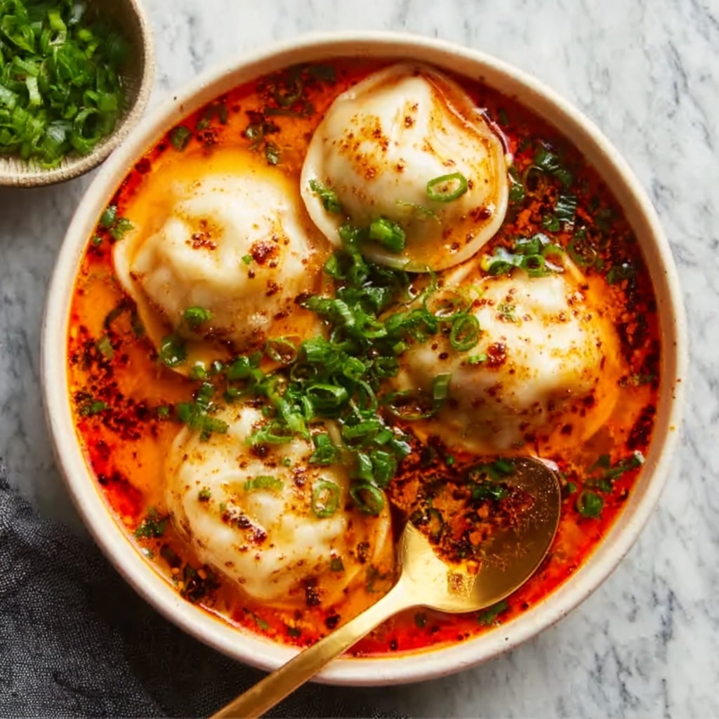 Coconut Curry Soup with Dumplings Recipe