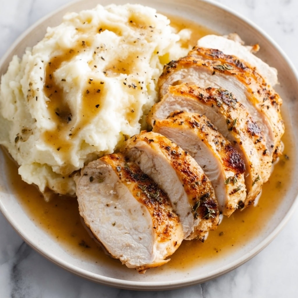 Crockpot Turkey Breast with Lemon, Vegetables, and Aromatic Seasonings Recipe - Recipe Image