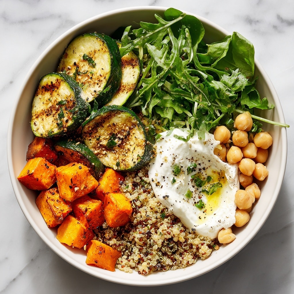 Chickpea & Sweet Potato Grain Bowls Recipe