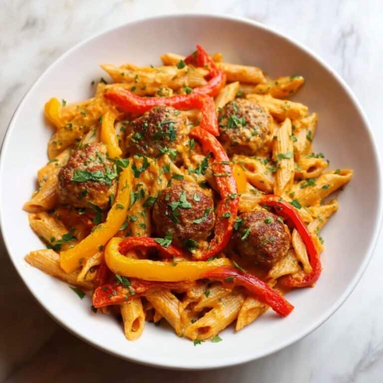 Creamy Cajun Sausage Pasta Recipe