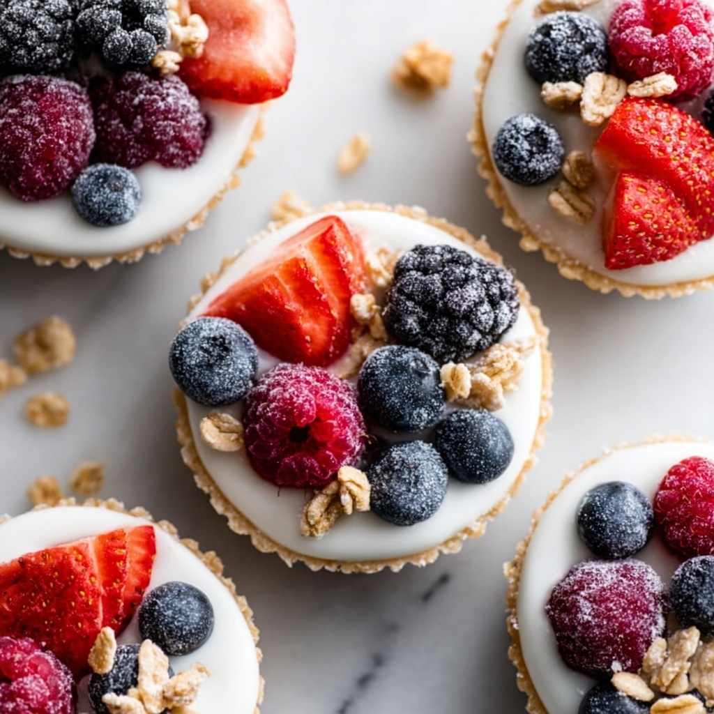 Frozen Yogurt Granola Cups Recipe - Recipe Image