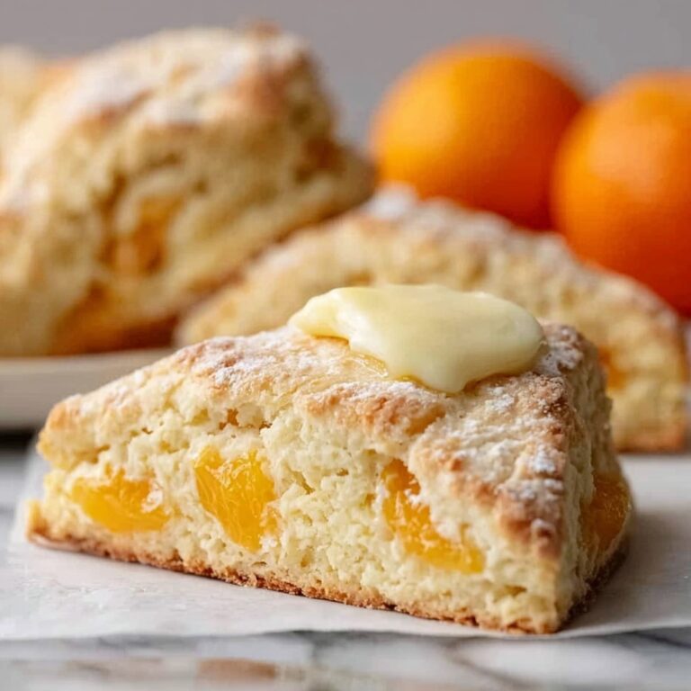 Fresh Orange Scones with Citrus Glaze Recipe
