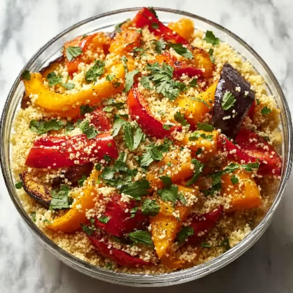 Roasted Vegetable Couscous: An Amazing Ultimate Recipe - Recipe Image