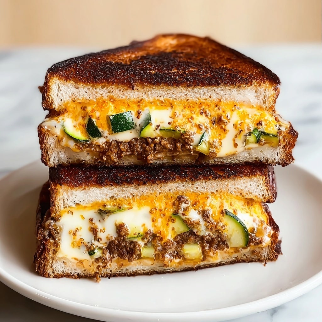 Easy, Cheesy Zucchini Melts That Will Change Your Lunch Game Recipe - Recipe Image