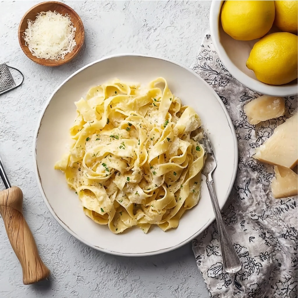 Pappardelle al Limone Recipe - Recipe Image