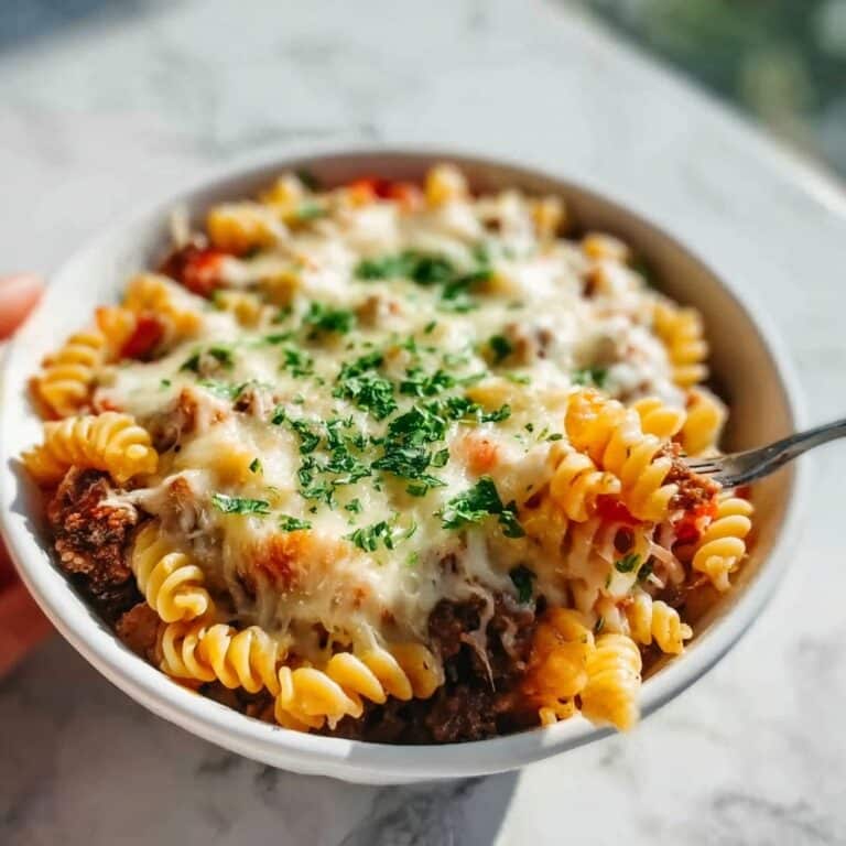 Easy Cheesy Baked Beef Goulash Casserole Recipe