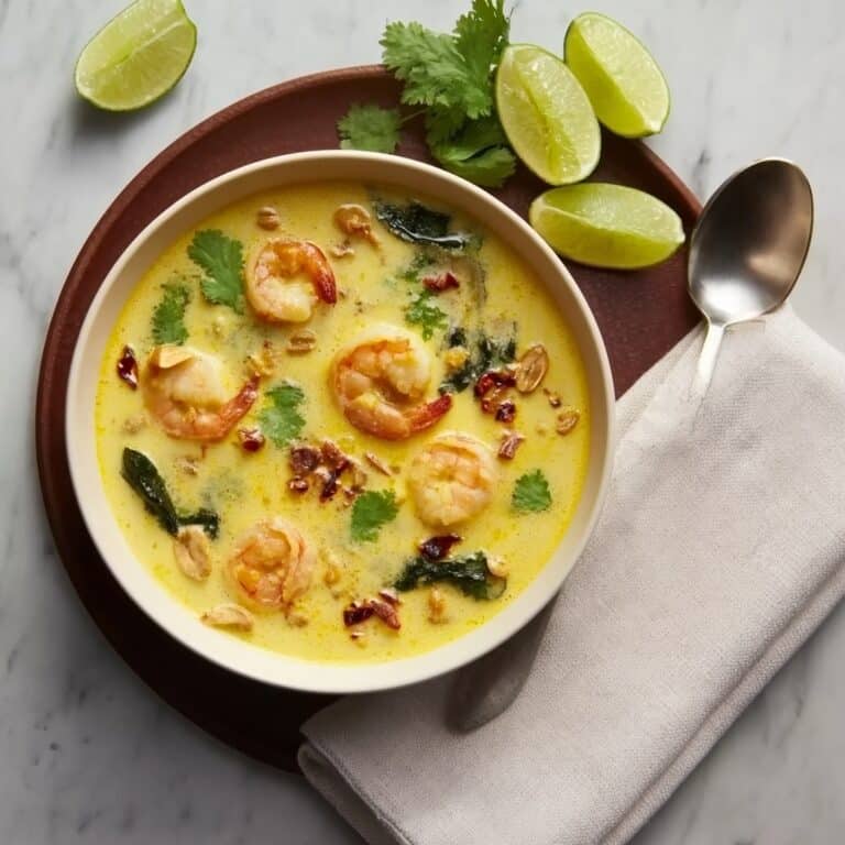 Thai Coconut Shrimp Soup Recipe
