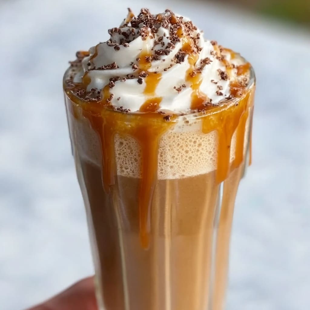 Caramel Iced Coffee Protein Shake Recipe - Recipe Image