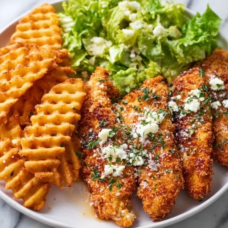 Baked Garlic Parmesan Chicken Tenders Recipe