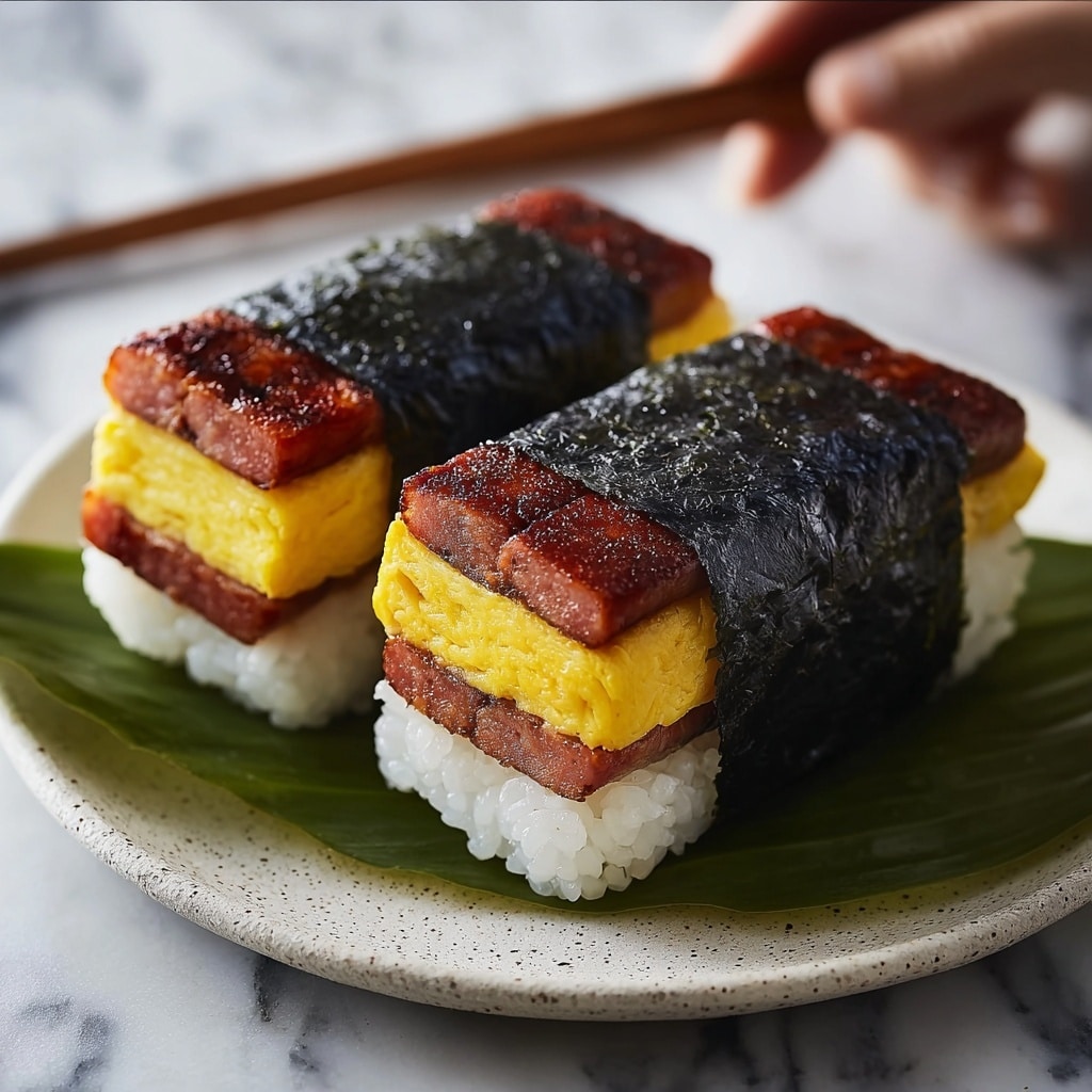 Spam Musubi with Egg: Your Go-To Breakfast Delight Recipe - Recipe Image
