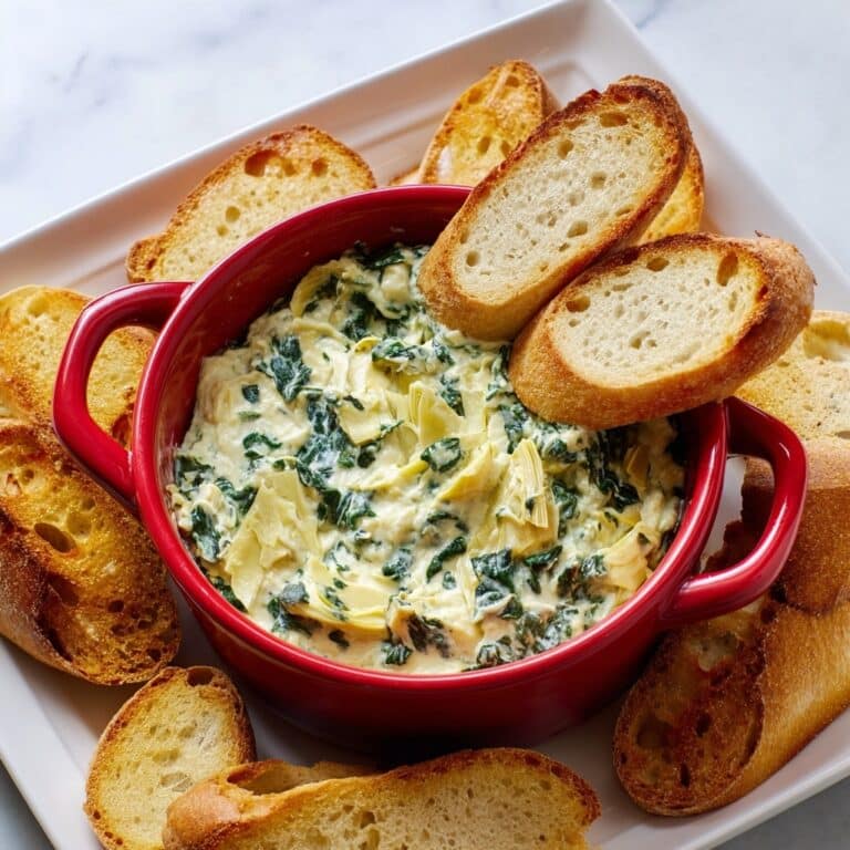 Healthy Spinach Artichoke Dip Recipe