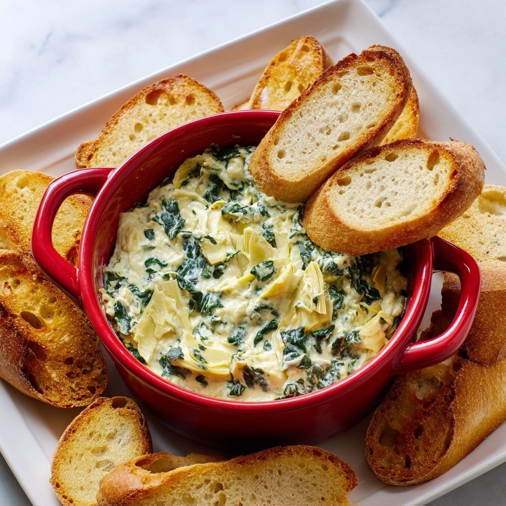 Healthy Spinach Artichoke Dip Recipe