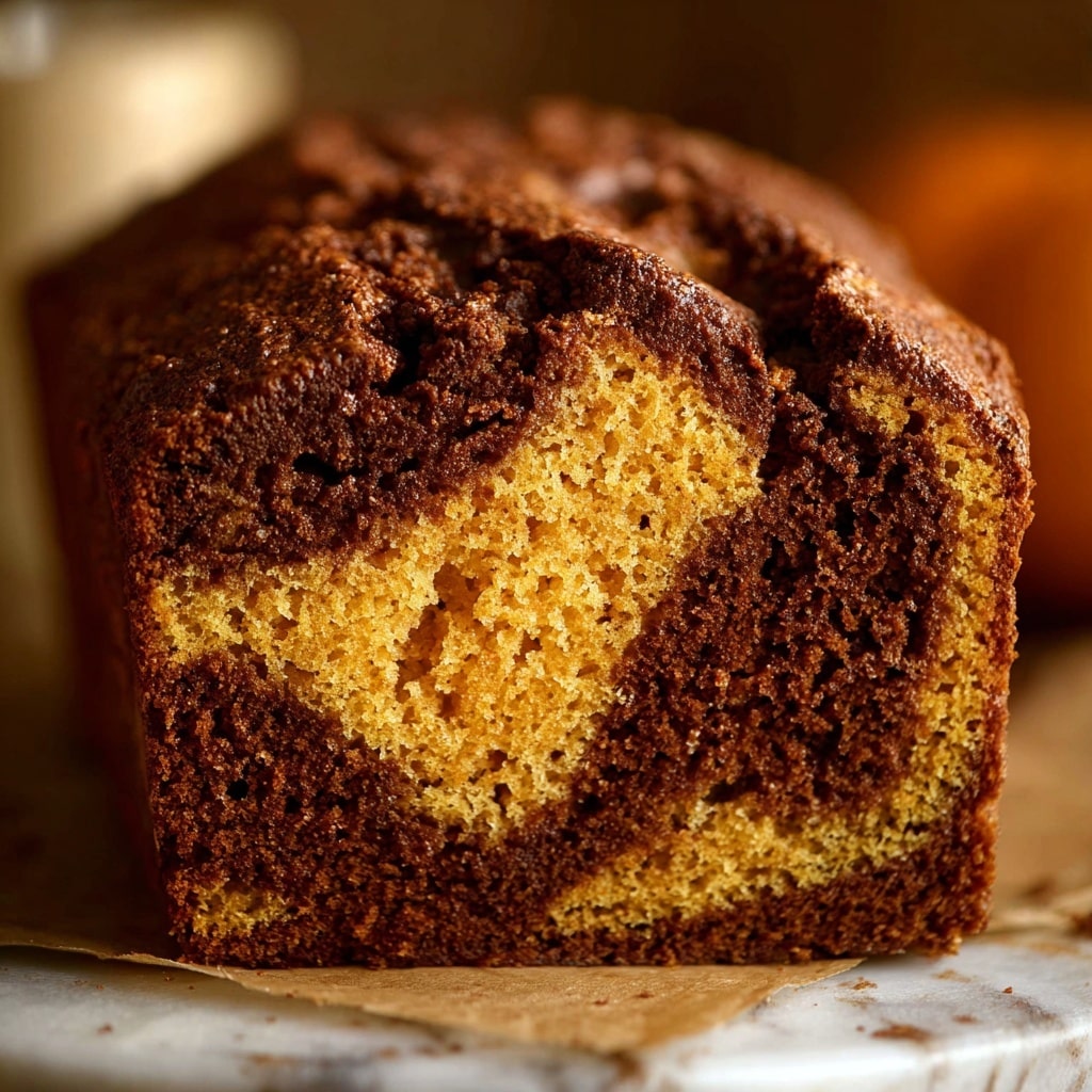 Twilight Swirl Pumpkin Bread Recipe - Recipe Image
