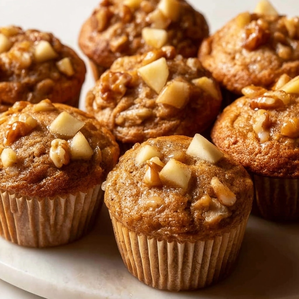 Healthy Apple Cinnamon Greek Yogurt Muffins Recipe - Recipe Image