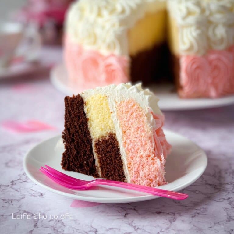 Neapolitan Cake Recipe