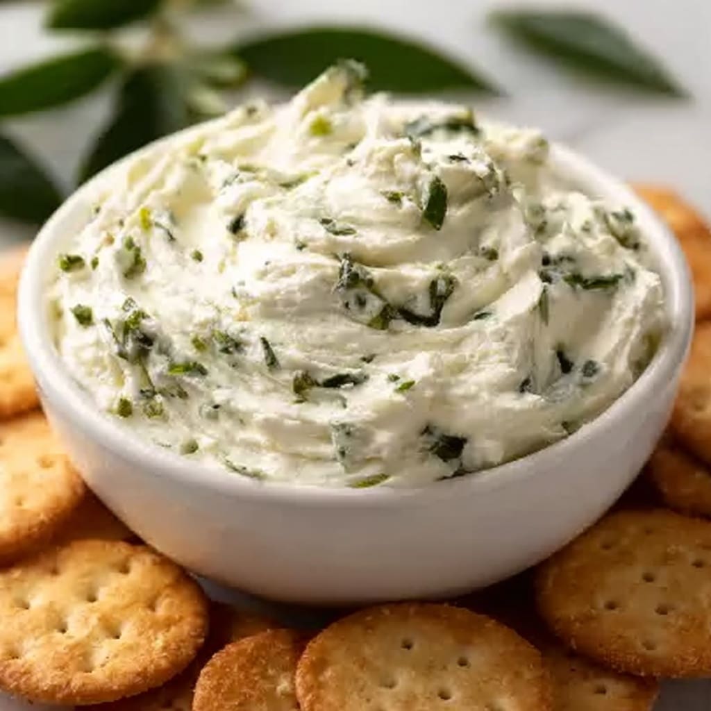 Cucumber Cream Cheese Spread Recipe - Recipe Image