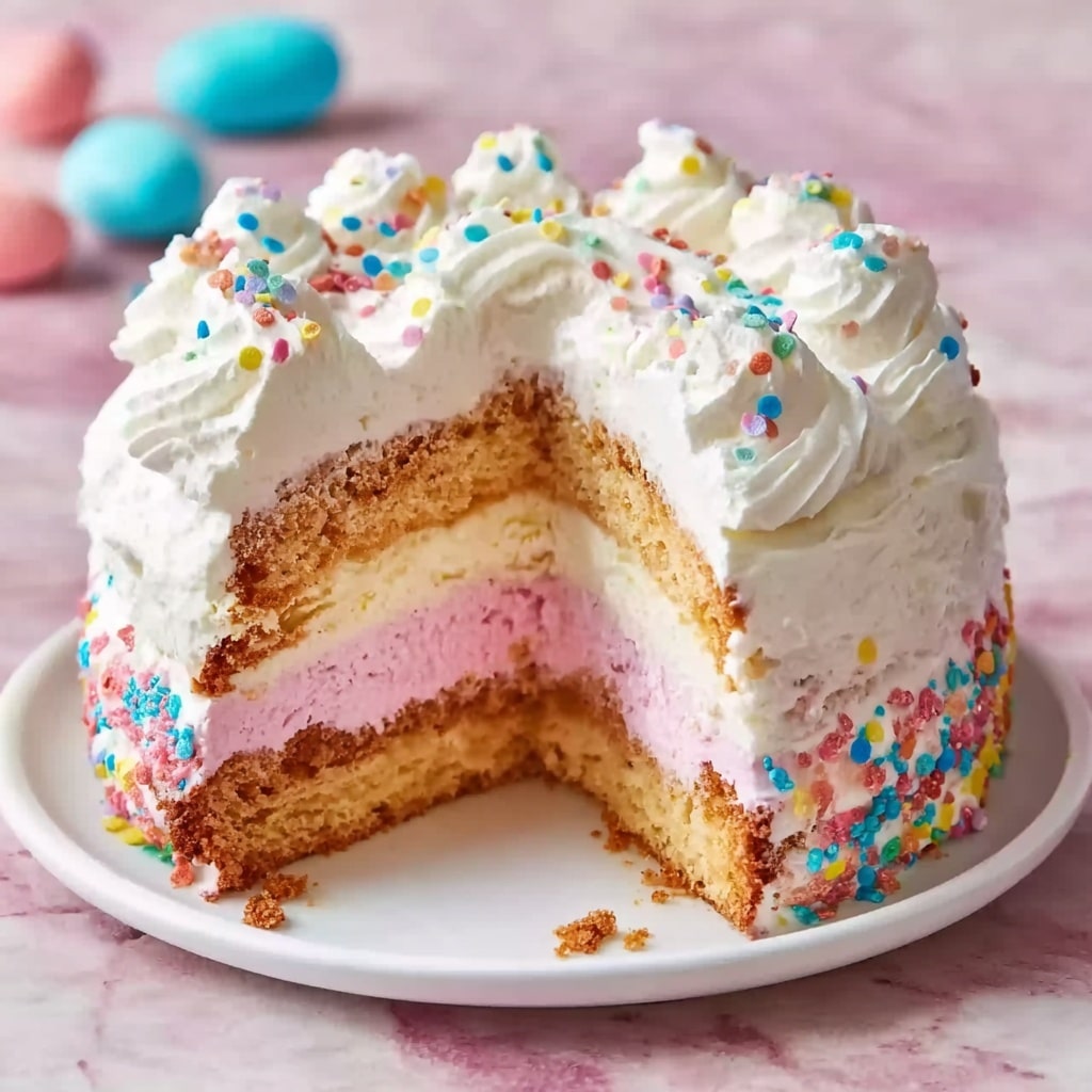 Swirled Easter Cake Recipe - Recipe Image