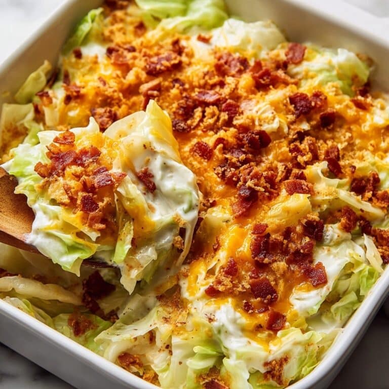 Creamy Bacon and Cabbage Casserole Recipe