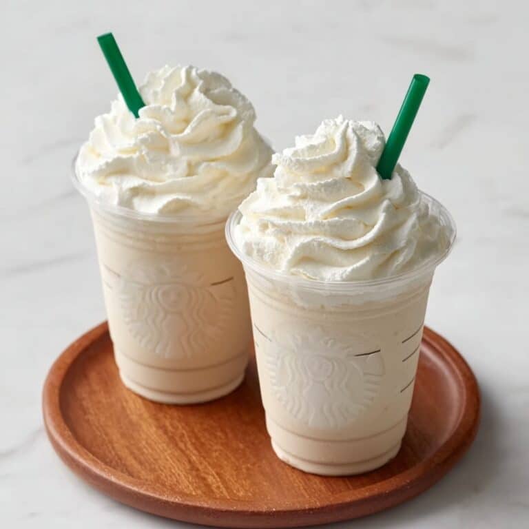 Vanilla Bean Frappuccino Recipe