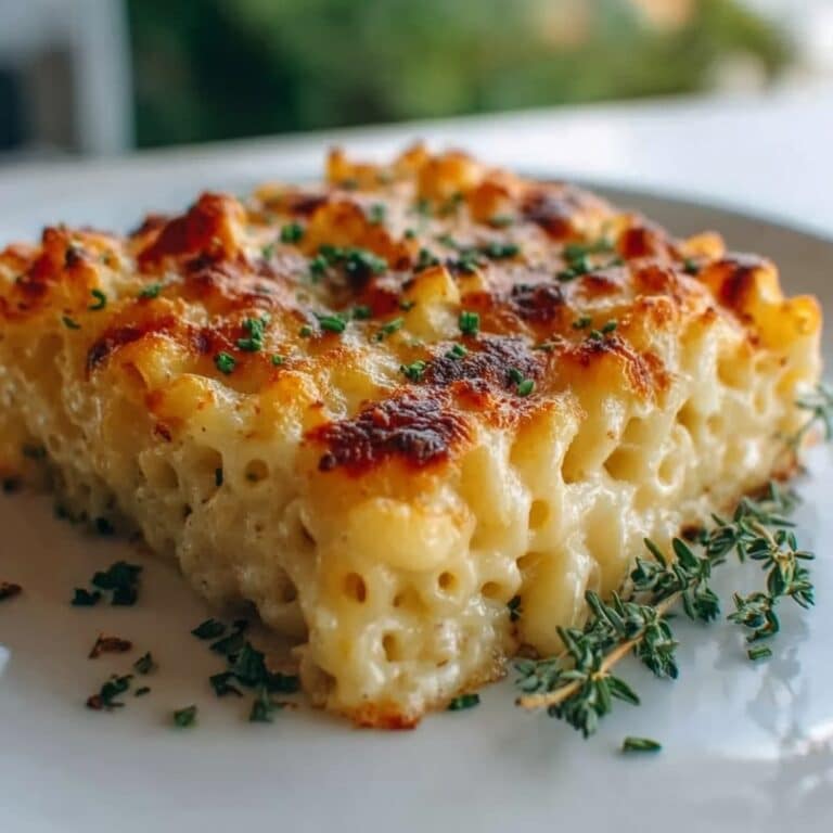 Cheesy Hashbrown Casserole with Crispy Cornflake Topping Recipe