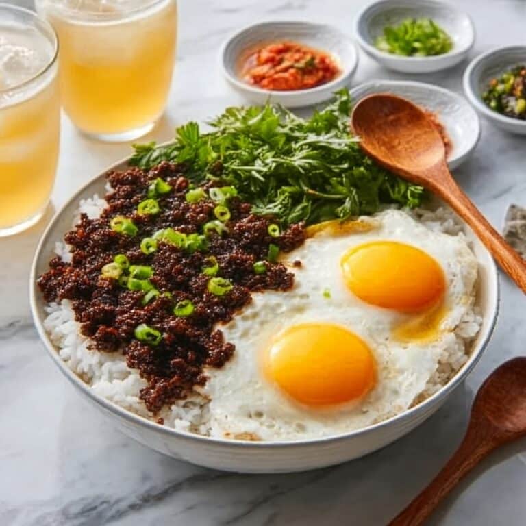 Quick and Easy Korean Ground Beef Bowl Recipe
