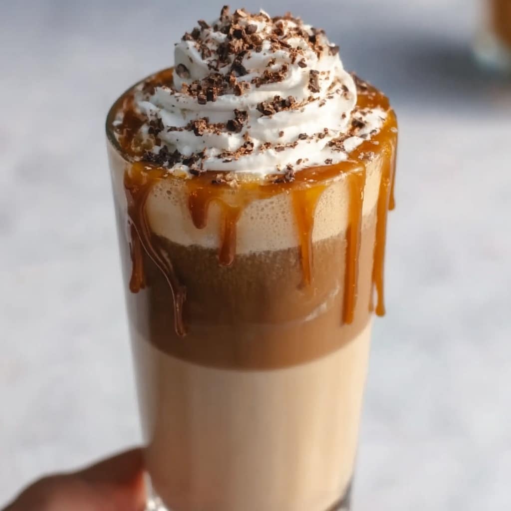Caramel Iced Coffee Protein Shake Recipe - Recipe Image