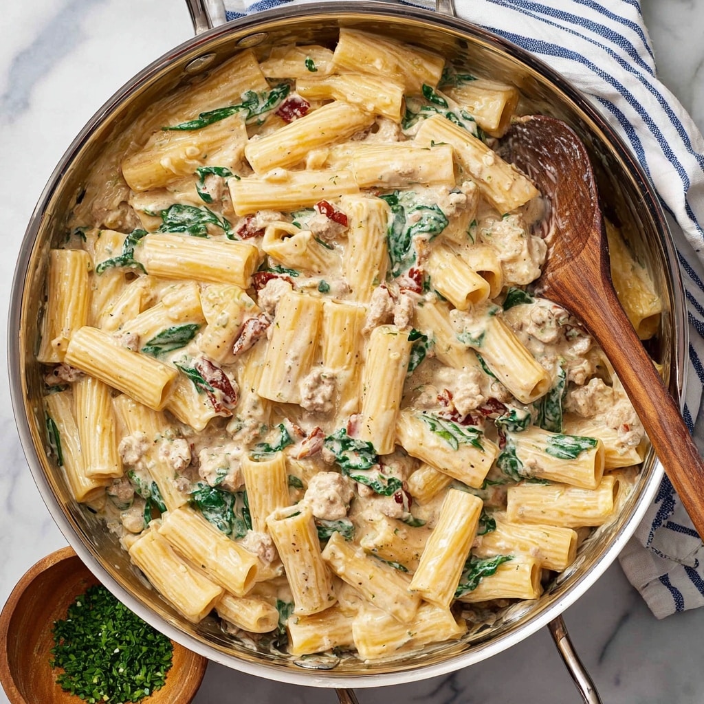 Creamy Italian Sausage Pasta Recipe