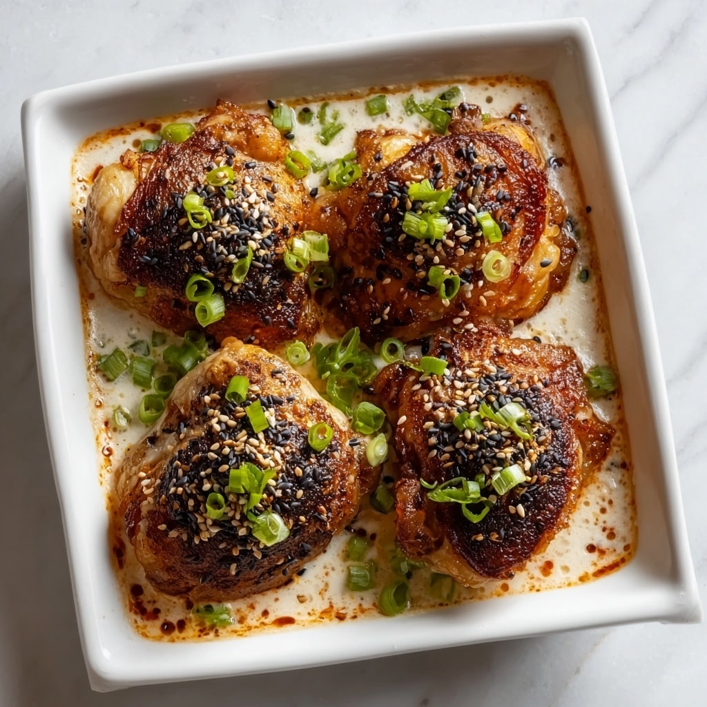 Croissant Breakfast Casserole with Sausage, Cream Cheese, and Green Onions Recipe - Recipe Image