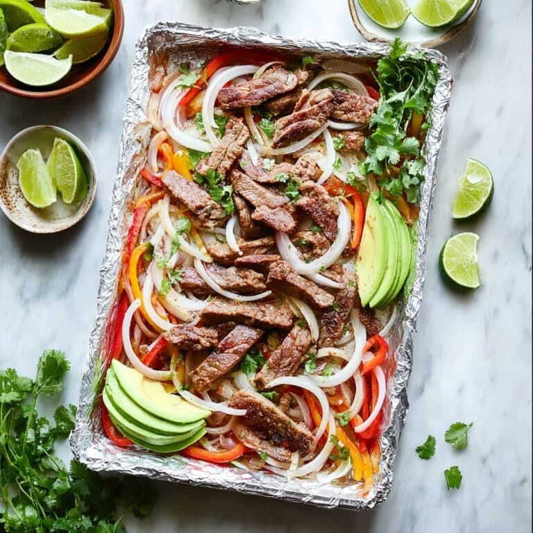 Sheet Pan Steak Fajitas Recipe