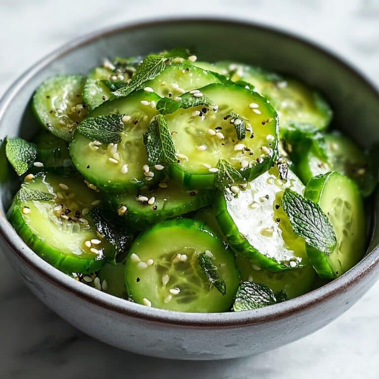 Honey Lime Cucumber Salad Recipe
