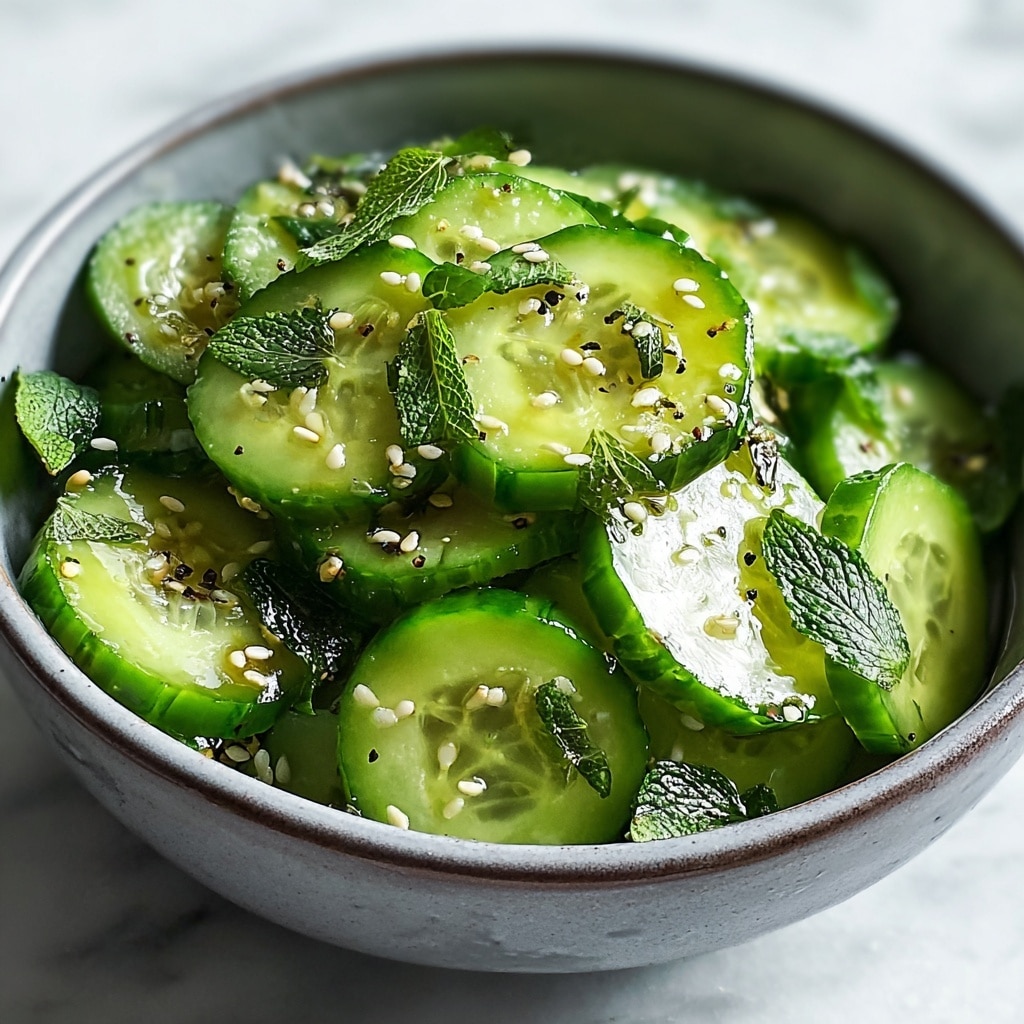Honey Lime Cucumber Salad Recipe