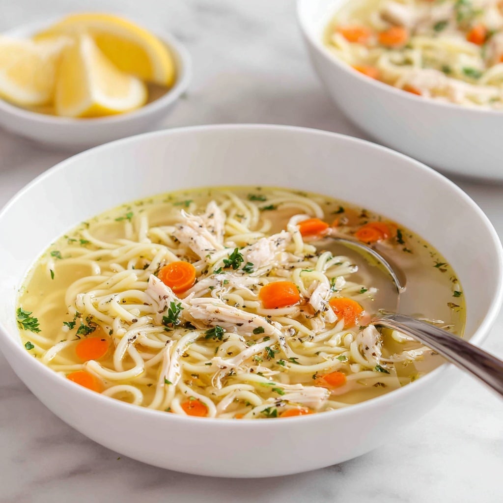 Lemon Chicken Orzo Soup Recipe - Recipe Image