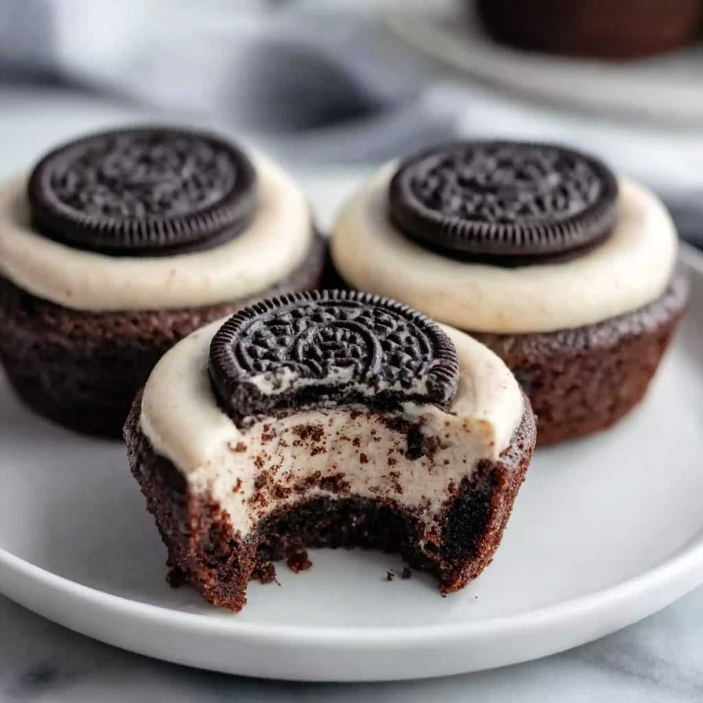 Oreo Cheesecake Cookie Cups Recipe - Recipe Image