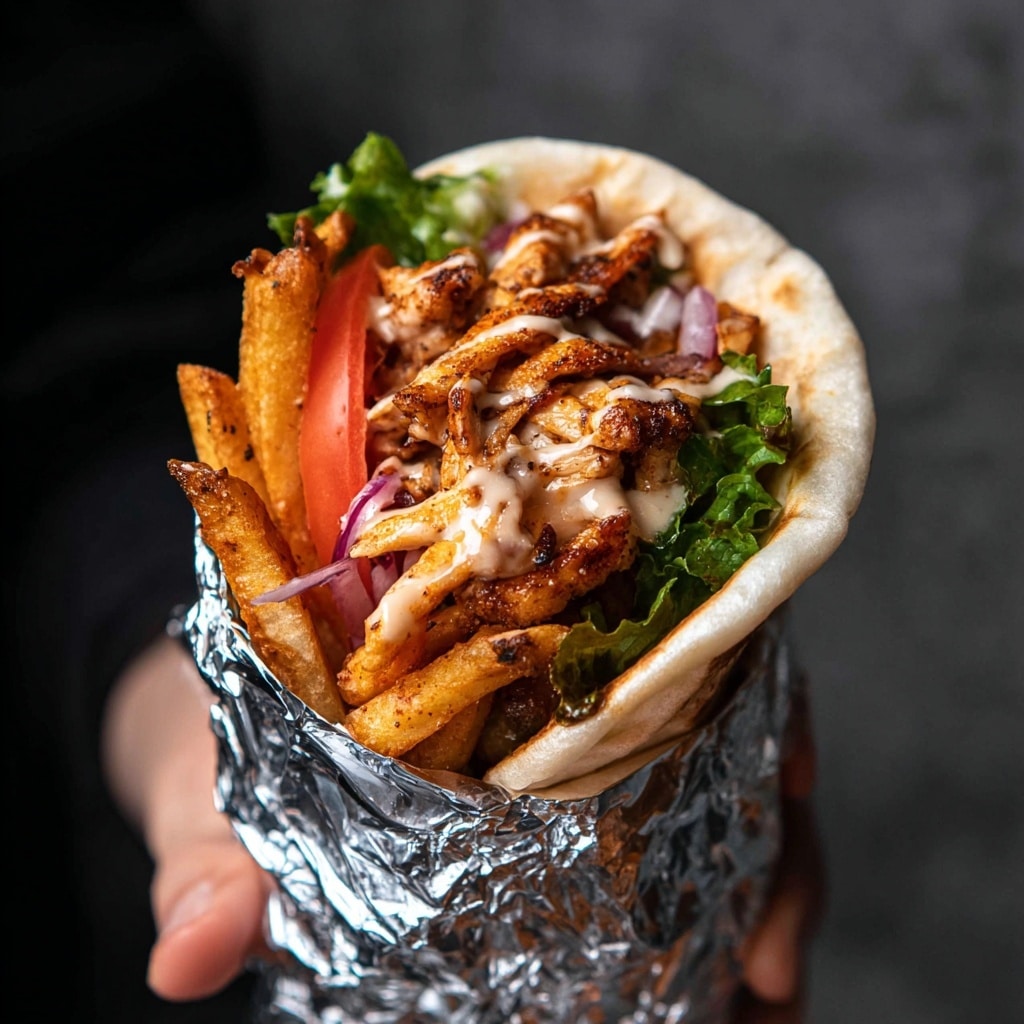 Kalimera's Famous Greek Chicken Gyros Recipe - Recipe Image