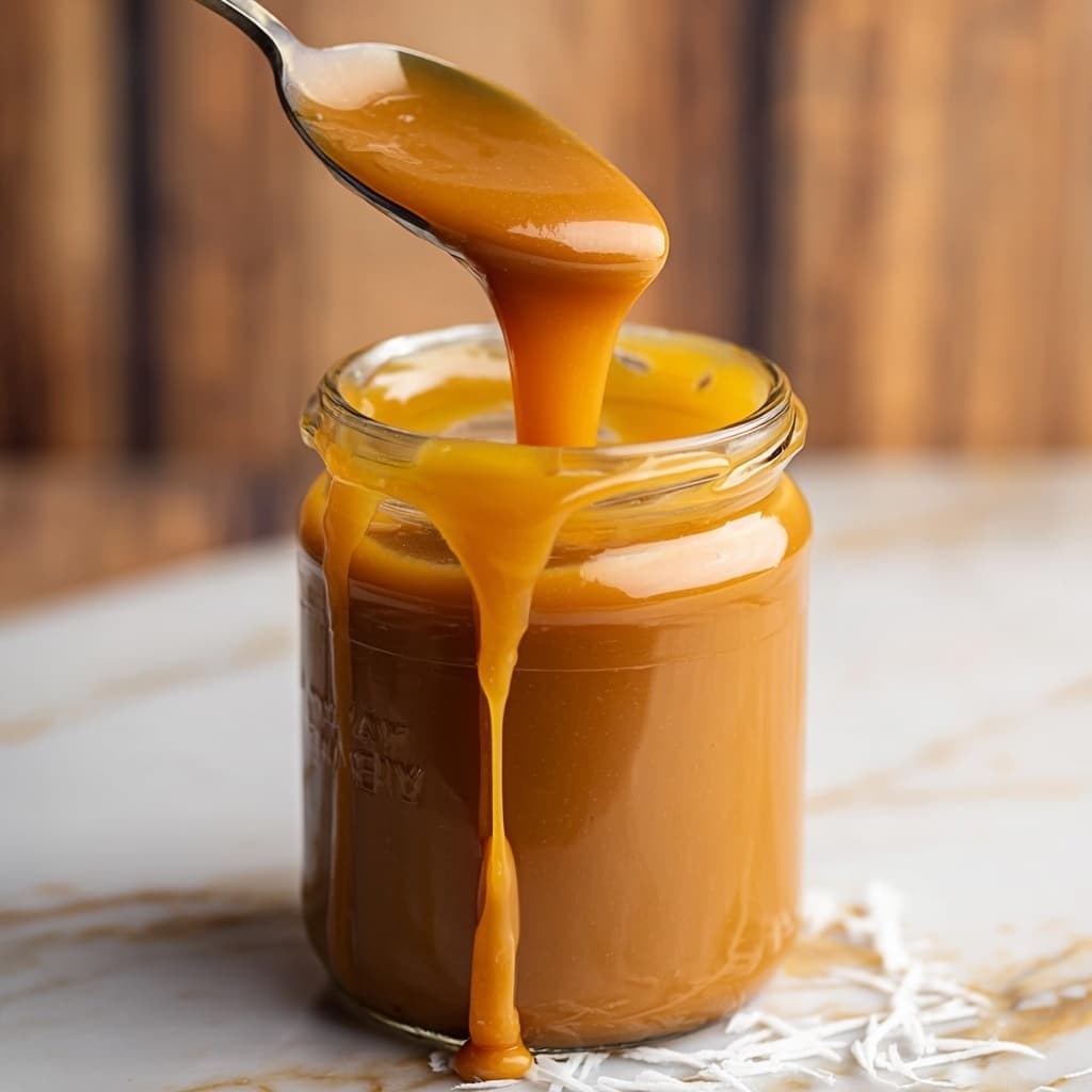 Easy Vegan Caramel Sauce Recipe - Recipe Image