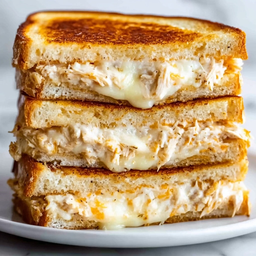 Buffalo Chicken Grilled Cheese Recipe