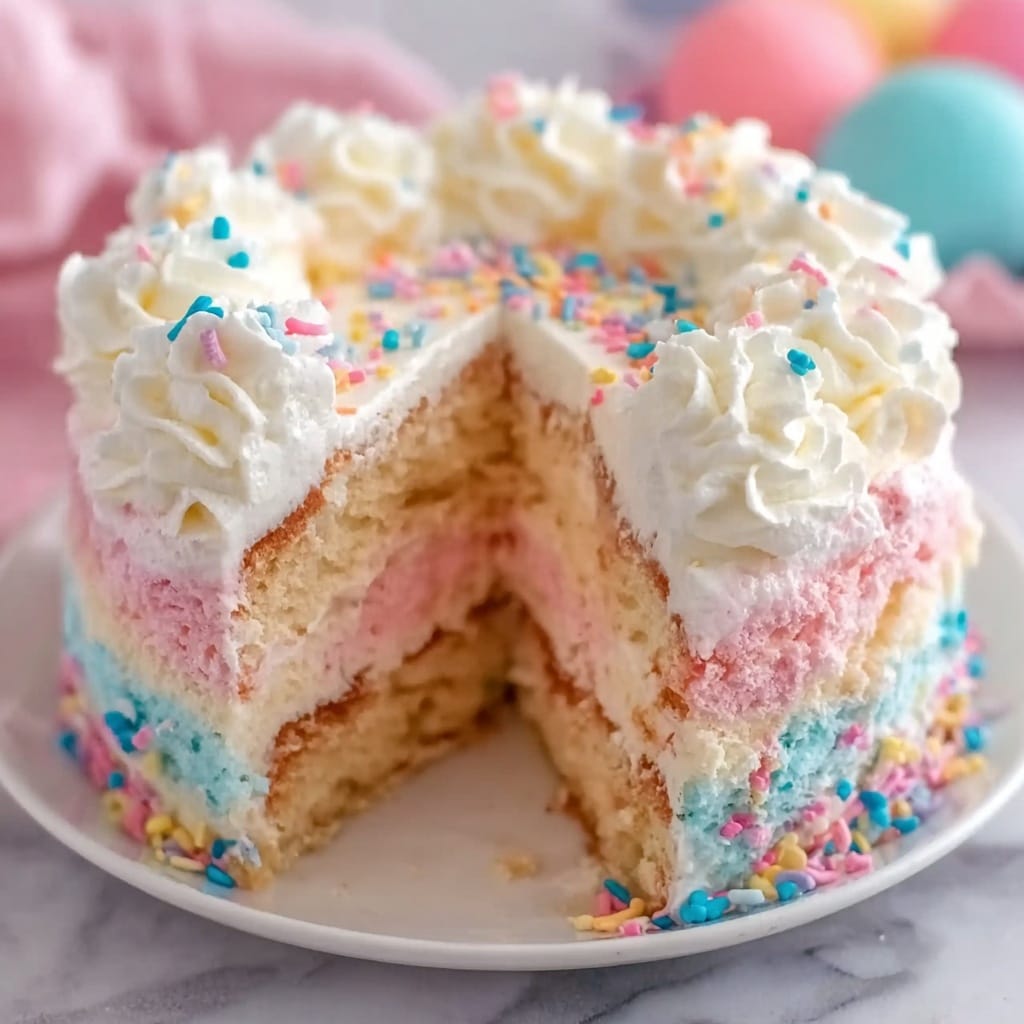 Swirled Easter Cake Recipe - Recipe Image