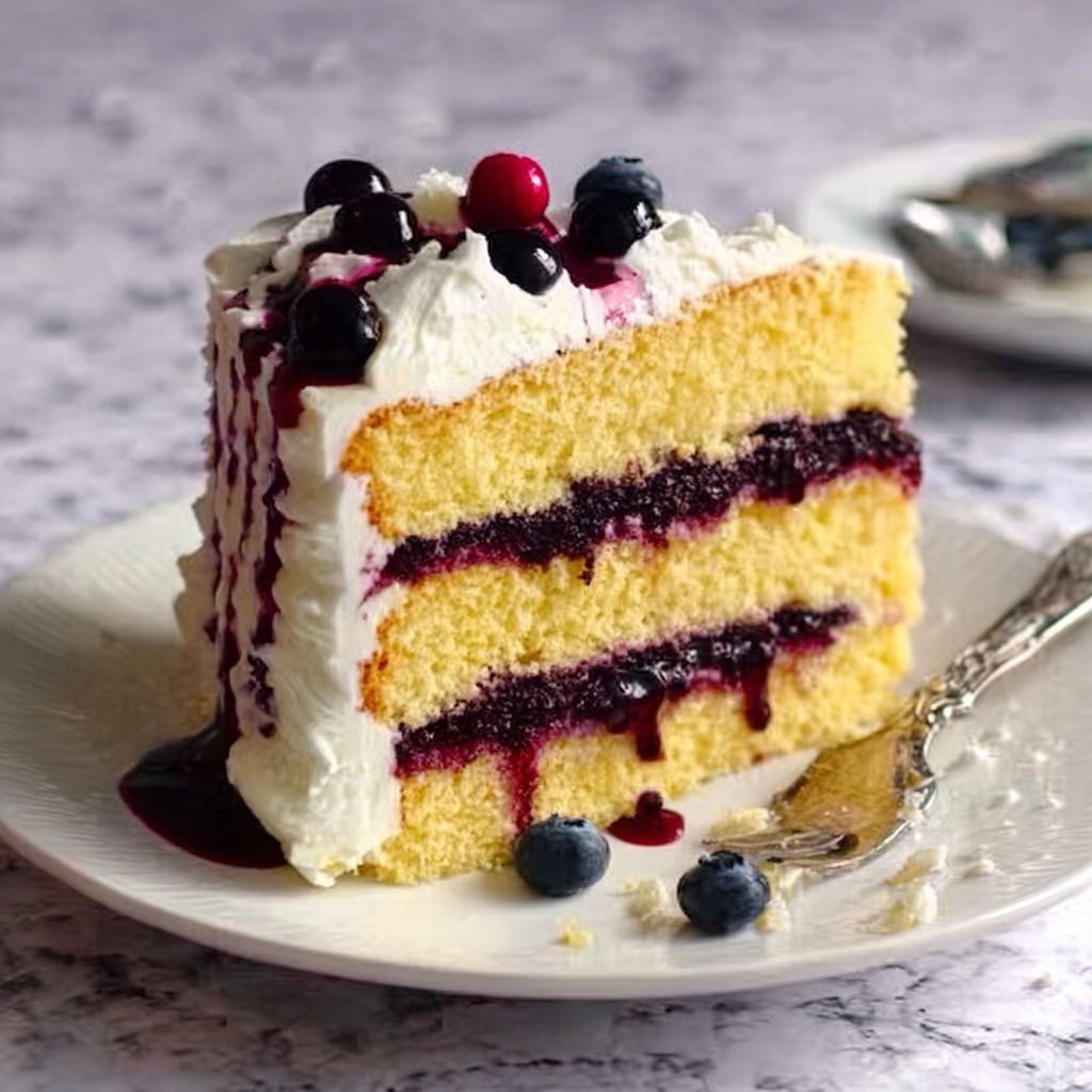 White Forest Cake Recipe - Recipe Image