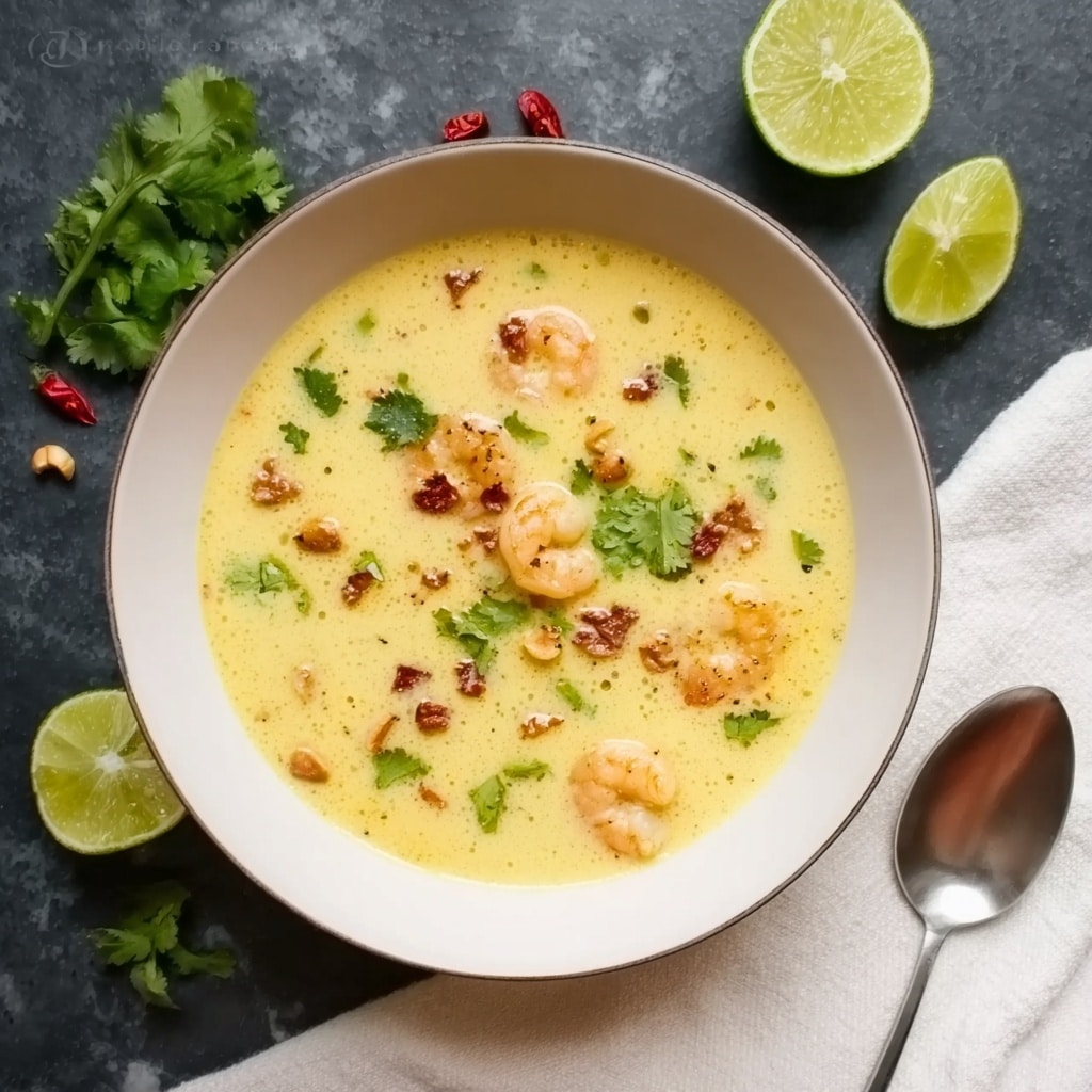 Thai Coconut Shrimp Soup Recipe - Recipe Image