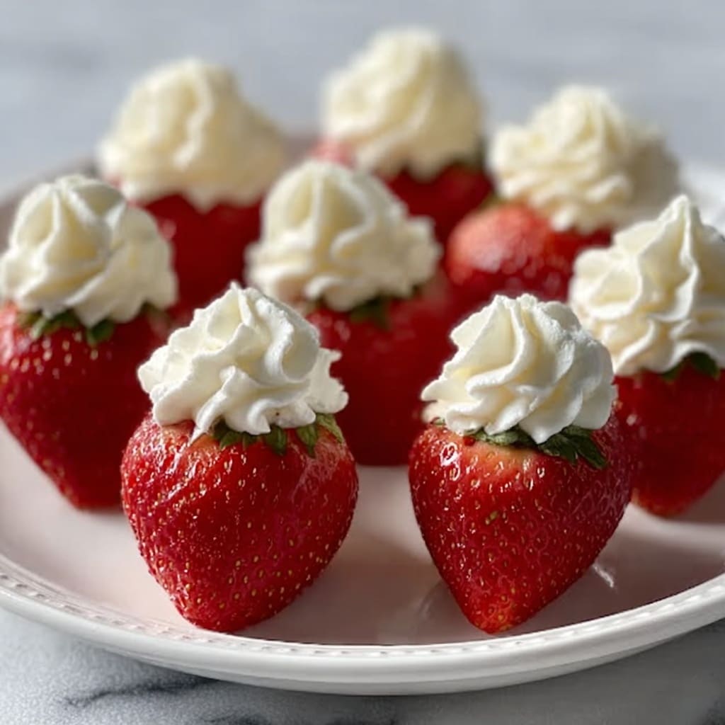 Deviled Strawberries Recipe - Recipe Image