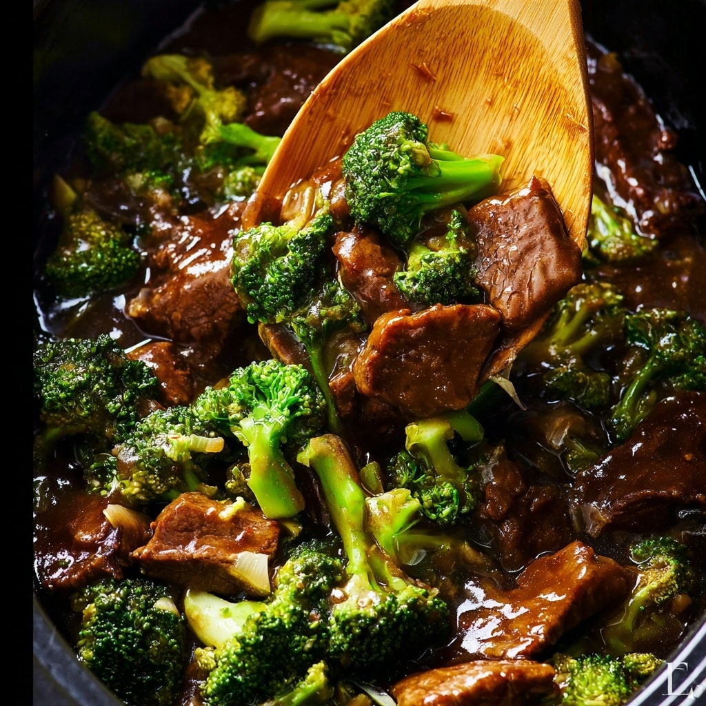 Crock Pot Beef and Broccoli Recipe - Recipe Image