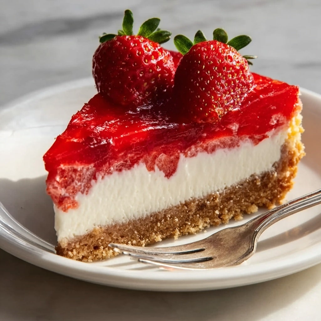 Creamy Strawberry Cheesecake Recipe - Recipe Image