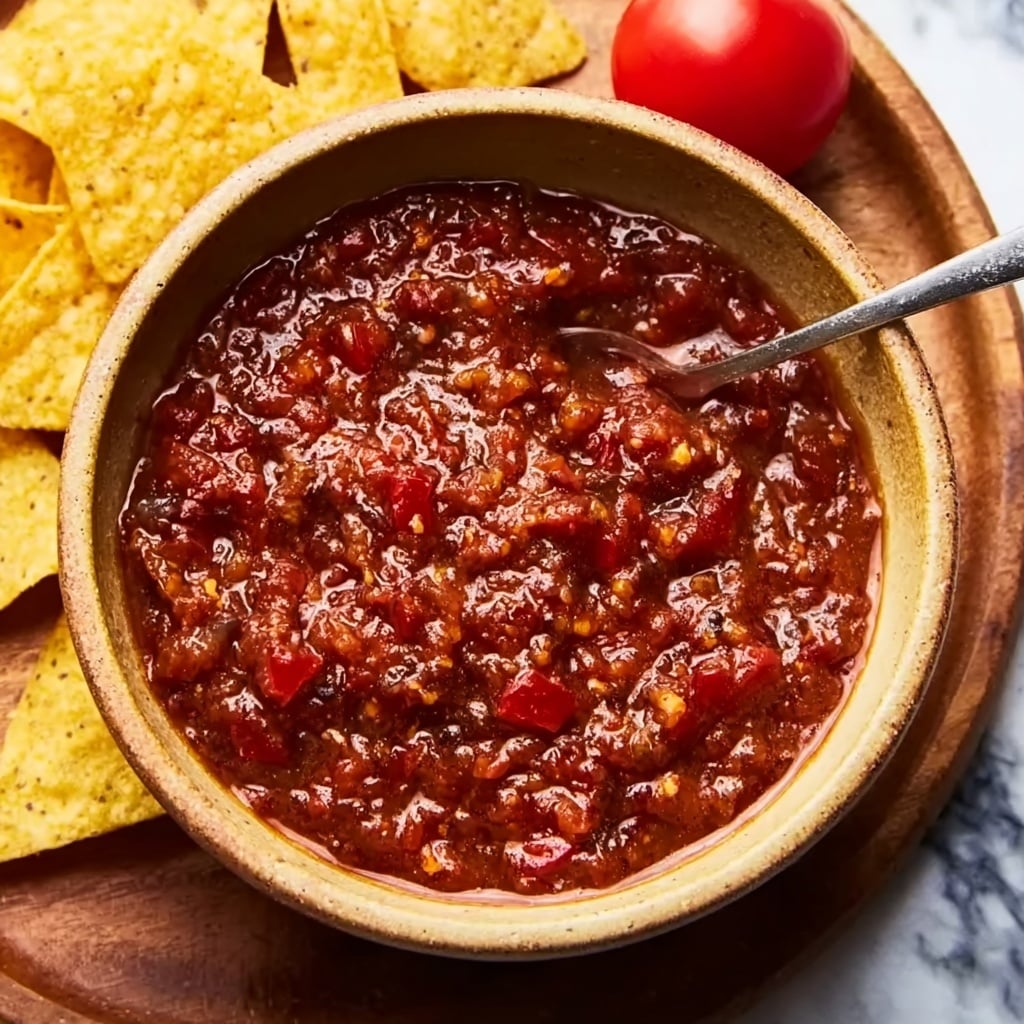 Salsa Roja – Mexican Red Table Sauce Recipe - Recipe Image