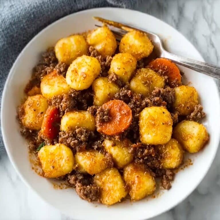 Cheesy Meatball Tater Tot Casserole Recipe