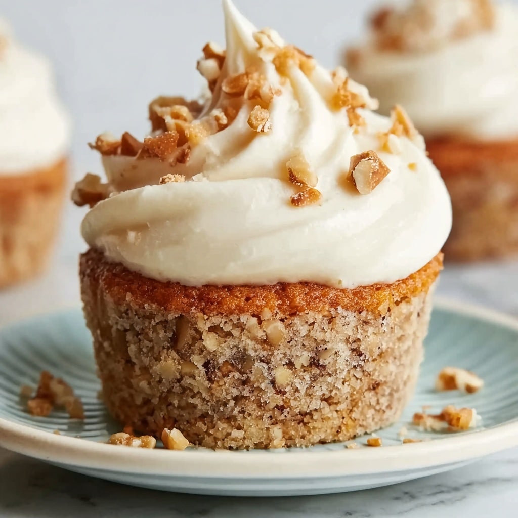 Carrot Cake Cupcakes with Cream Cheese Frosting Recipe - Recipe Image