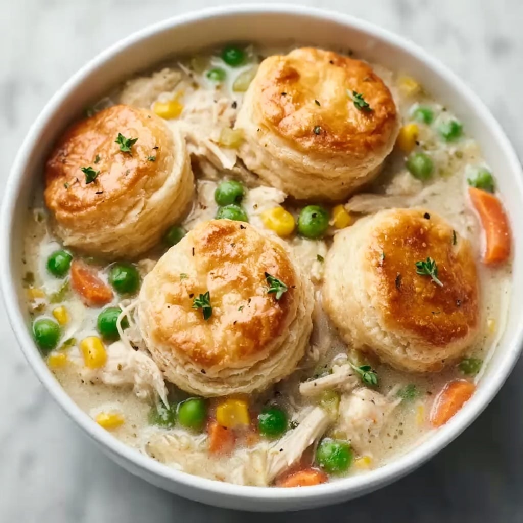 Easy Slow Cooker Chicken Pot Pie Recipe - Recipe Image