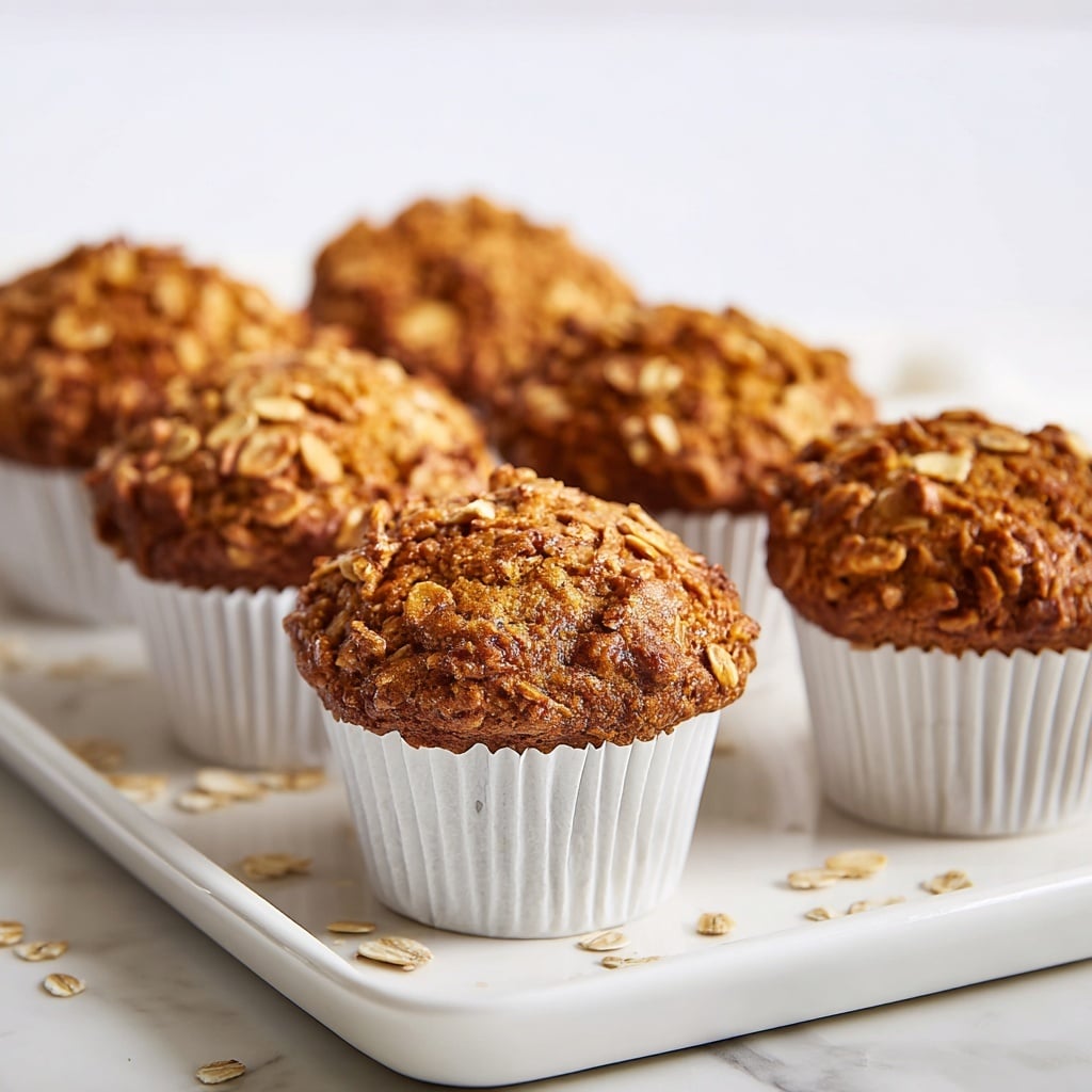 Healthy Banana Oatmeal Muffins Recipe - Recipe Image